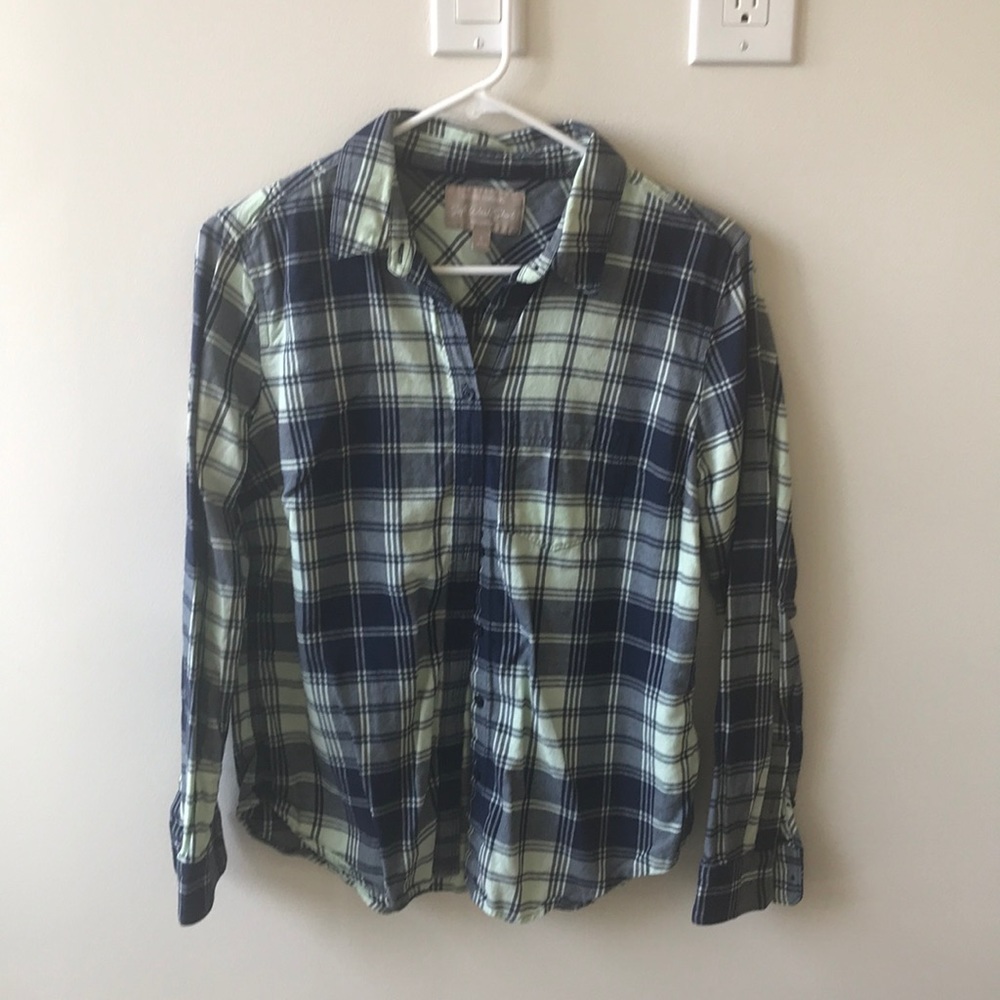 Banana republic soft wash flannel shirt